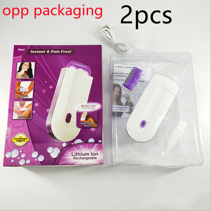 Induction Lady Epilator Laser Painless Hair Removal Device